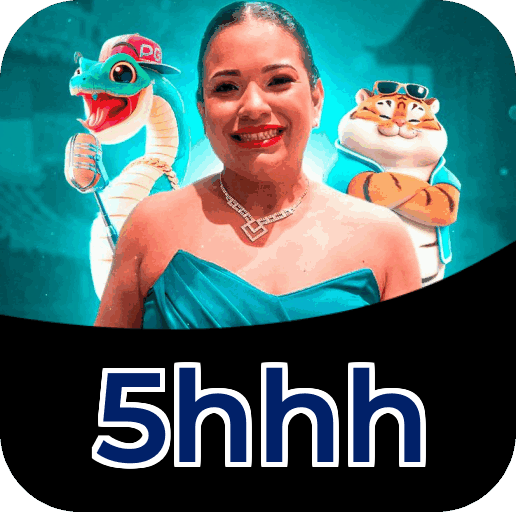 Interface do aplicativo 5hhh mostrando jogos disponíveis no iOS e Android